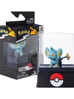 Pokemon Shinx Blue & Yellow Figure Collectible Display